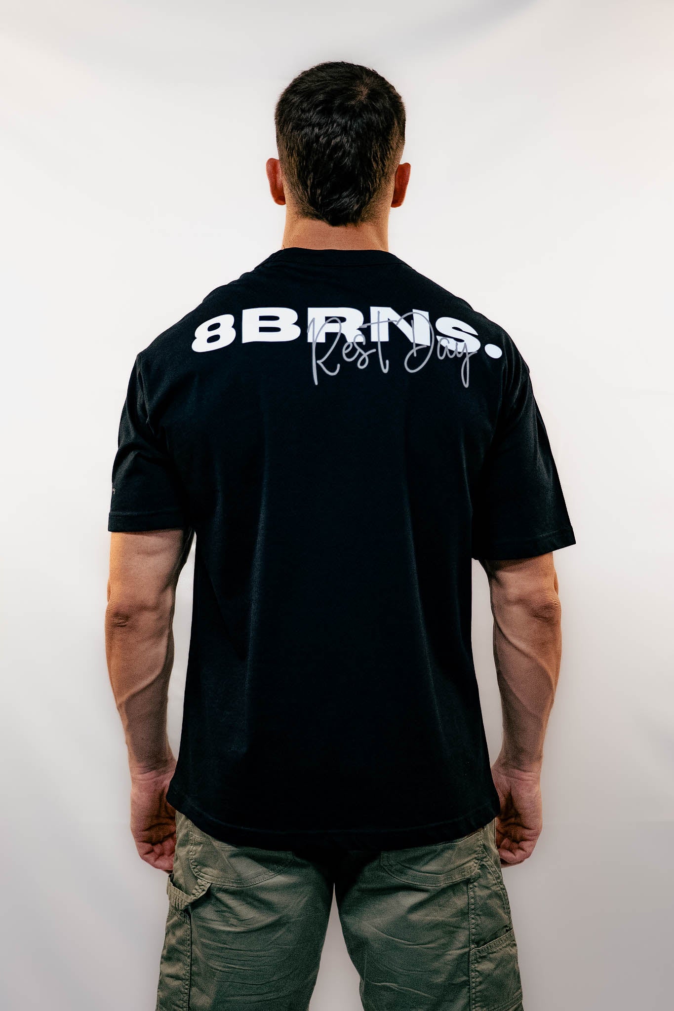 T-Shirt OverSize Rest Day Noir Unisex 002