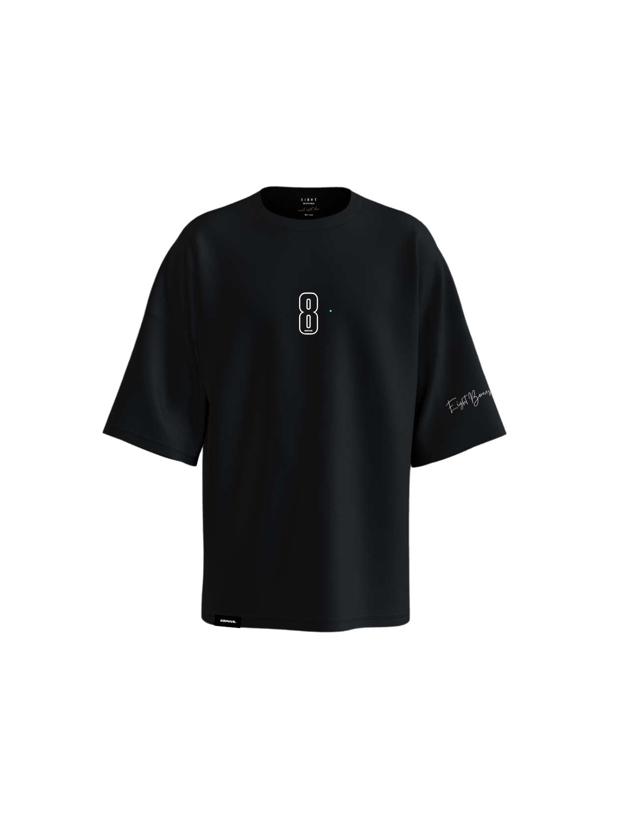 T-Shirt OverSize Noir Back To B. Unisexe 067
