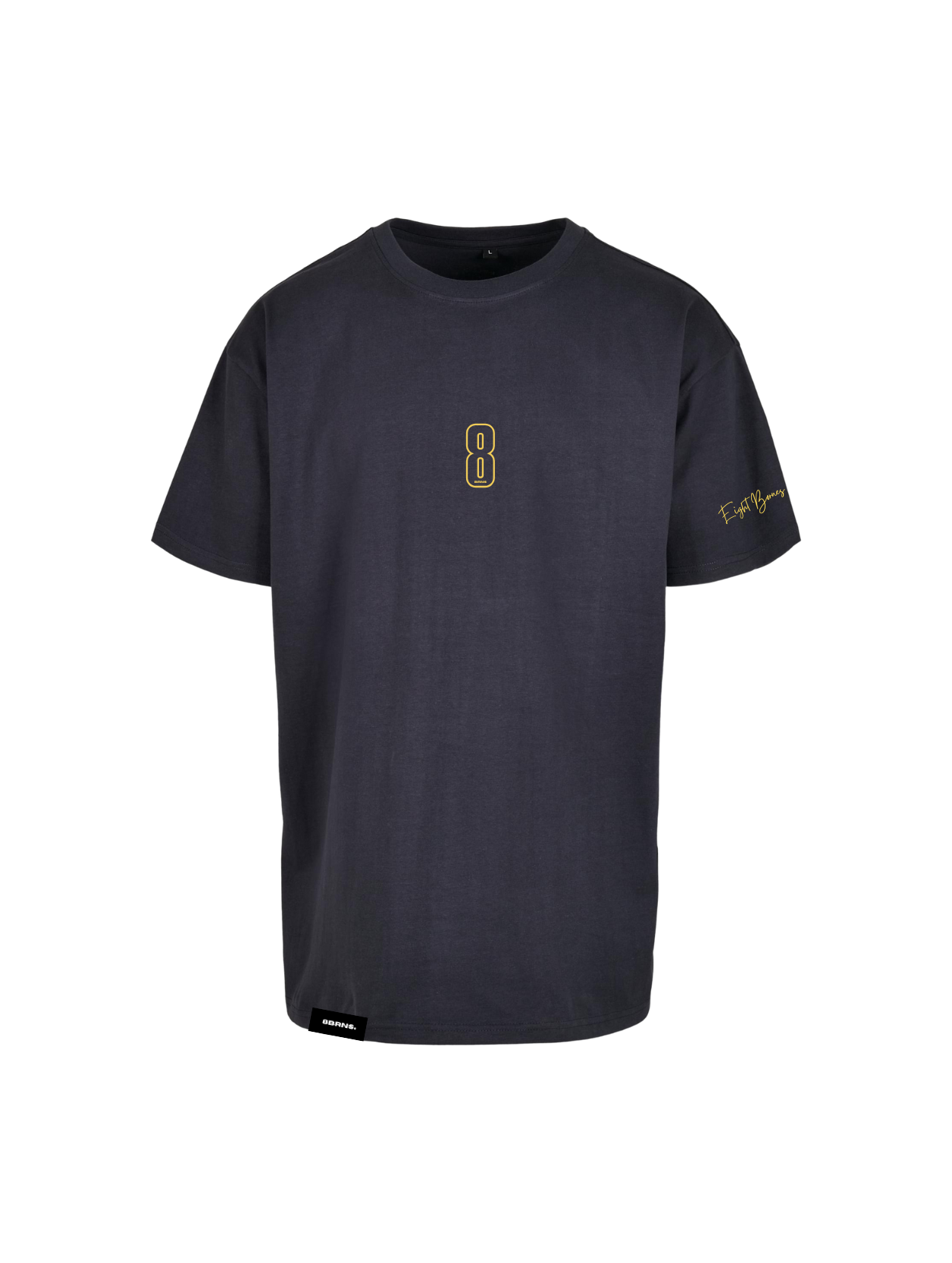 T-Shirt OverSize Unisex Back To B. Blue 071