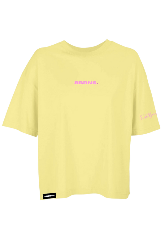 T-Shirt Oversize Women Yellow 089