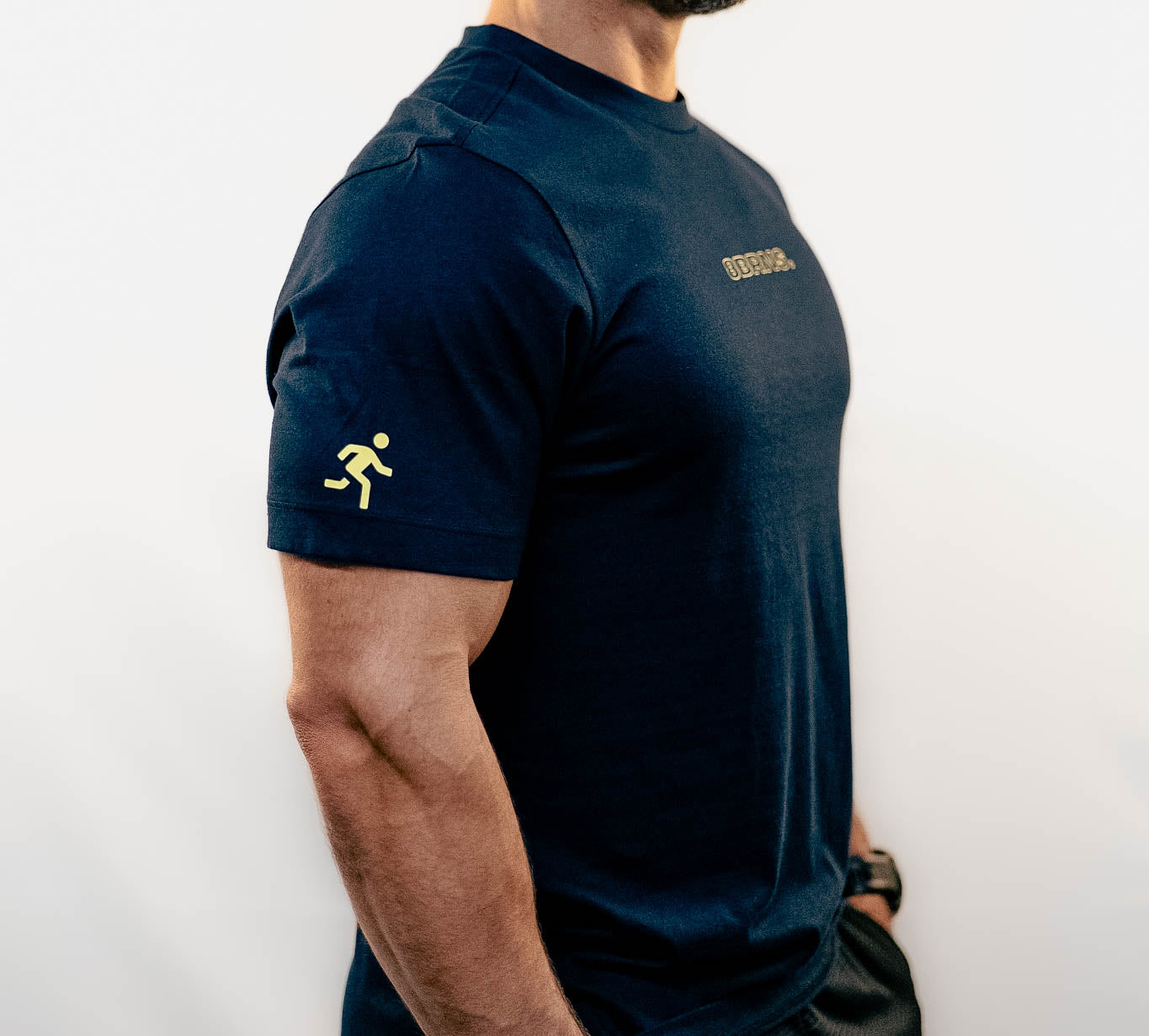 T-Shirt Blue Navy Men 007
