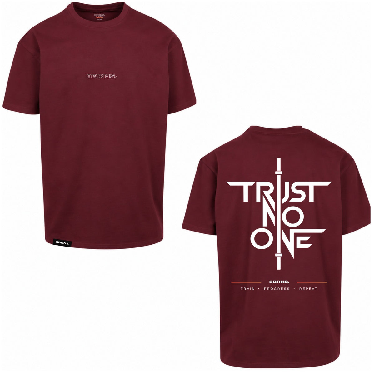 Drop Trust No One T-Shirt Oversize Unisexe