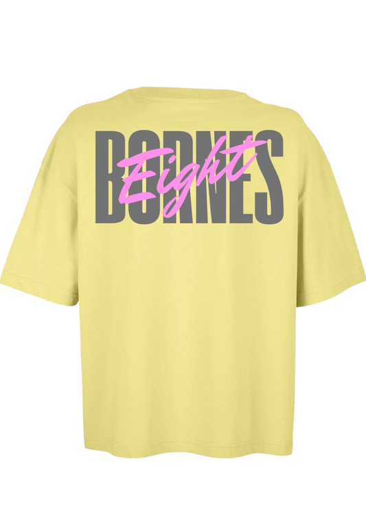 T-Shirt Oversize Women Yellow 089