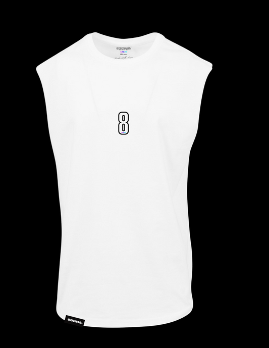 Tank OverSize Blanc Men "Miami"