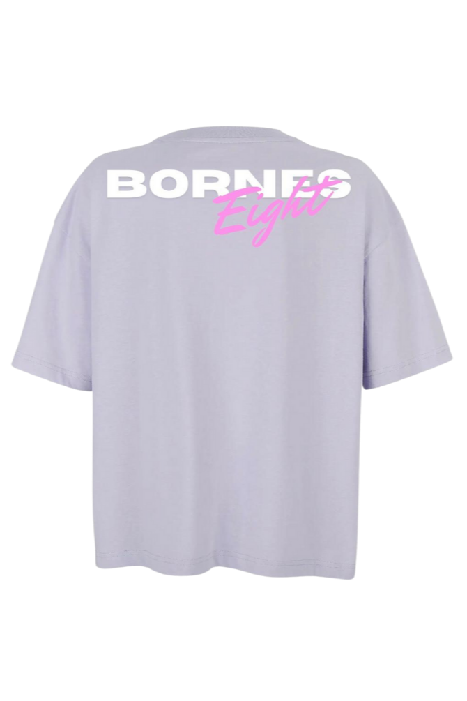 T-Shirt Boxy OverSize Lilas Women 009
