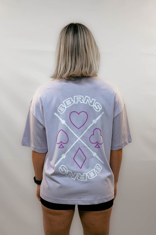 T-Shirt Boxy Oversize Weight Lilas Women 048