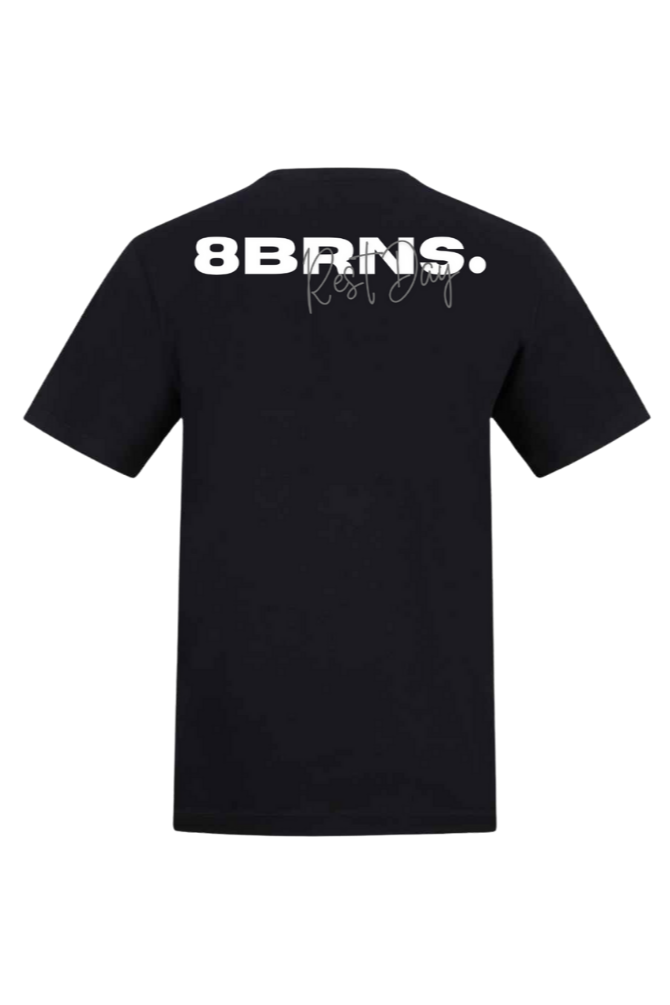 T-Shirt Ajusté Rest Day Black Men 008