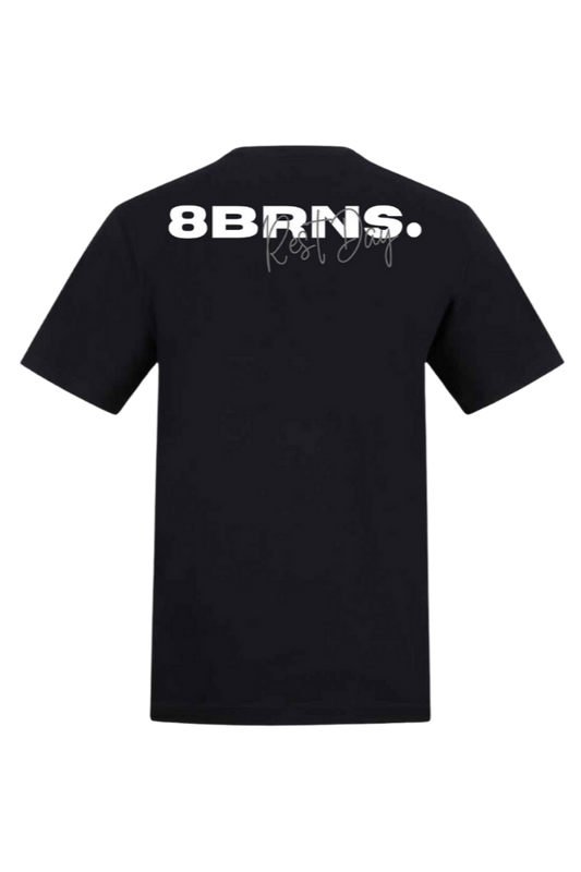 T-Shirt Ajusté Rest Day Black Men 008