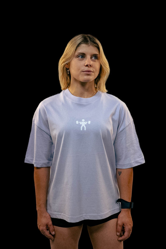 T-Shirt Boxy Oversize Weight Lilas Women 048