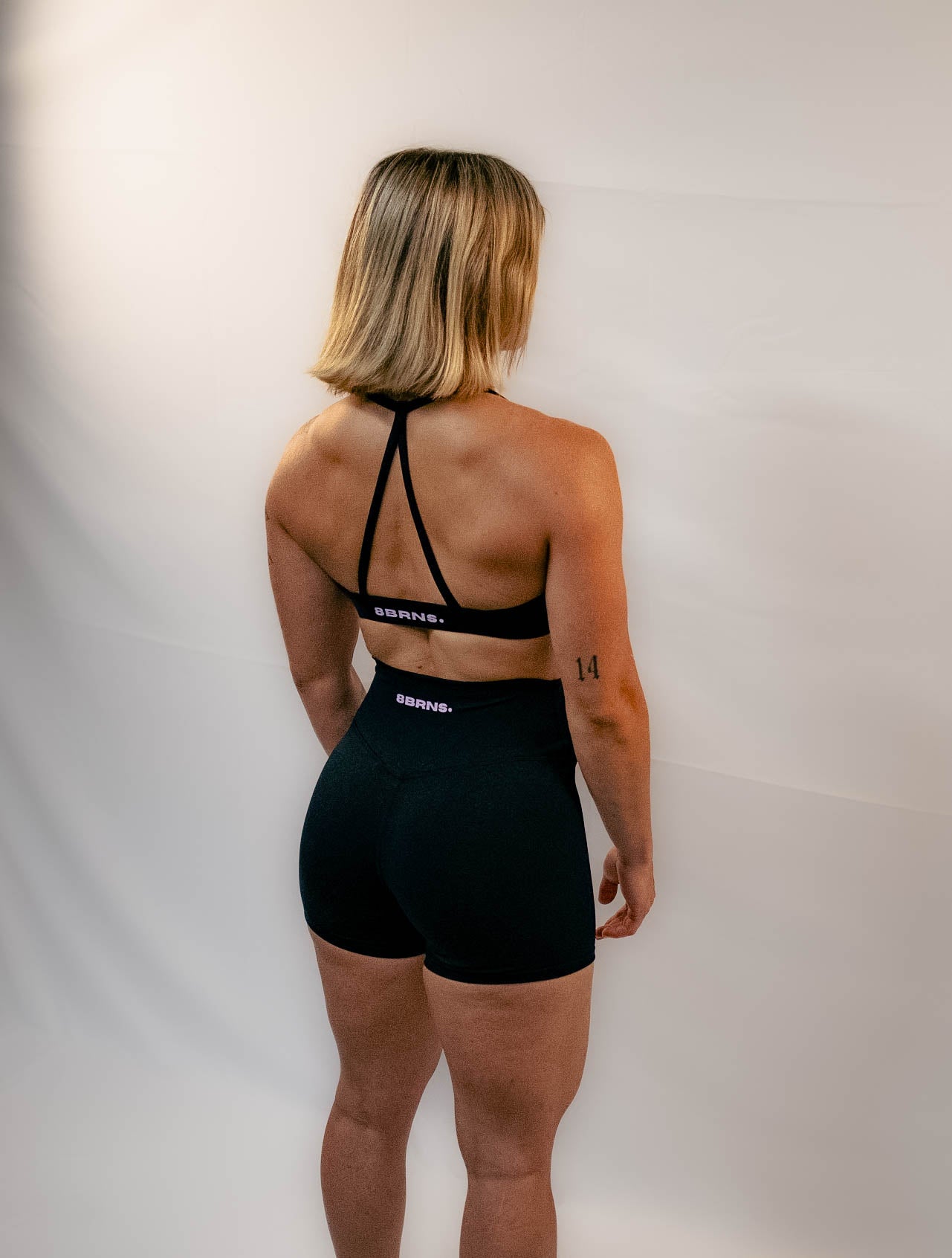 Brassière dos croisé Noir 066