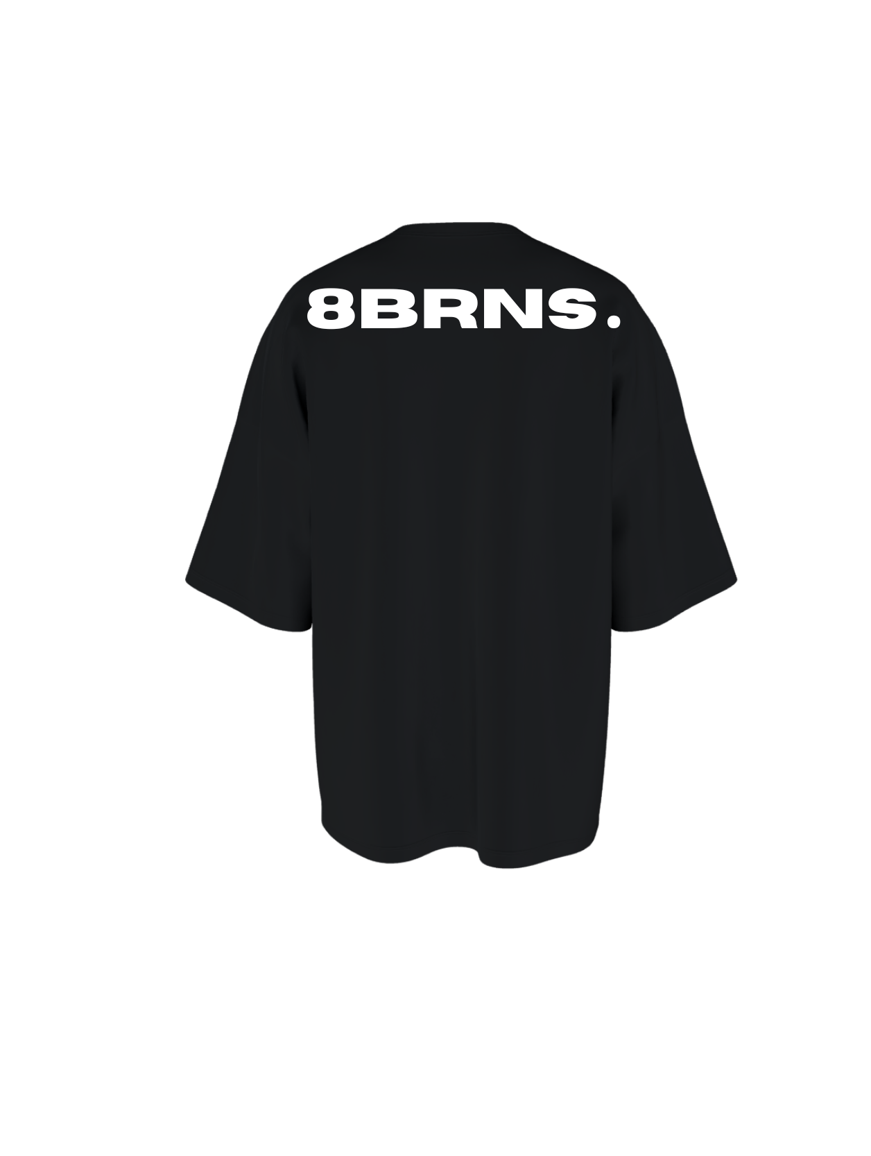 T-Shirt OverSize Noir Back To B. Unisexe 067
