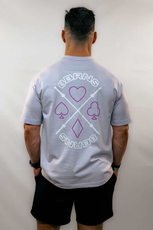 T-Shirt Oversize Weight Lilas Unisex 047