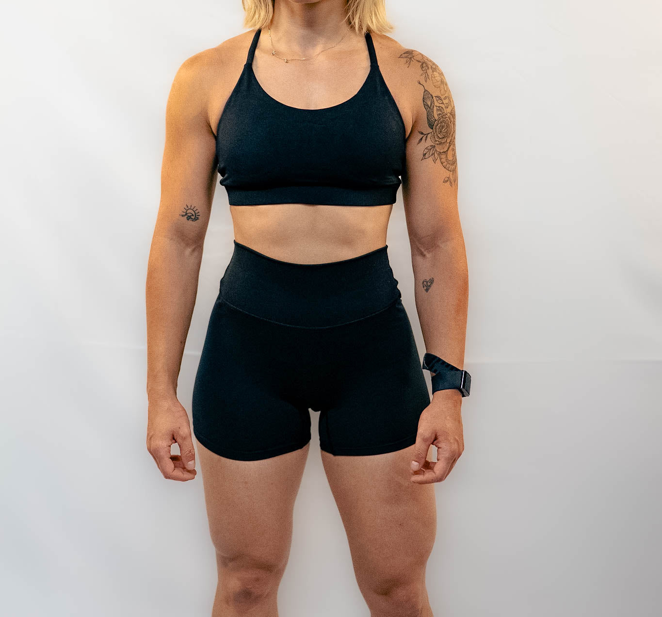Brassière dos croisé Noir 066