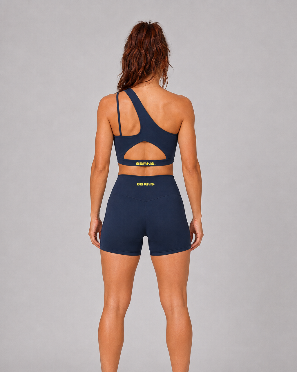 Brassière design asymétrique Bleu Marine