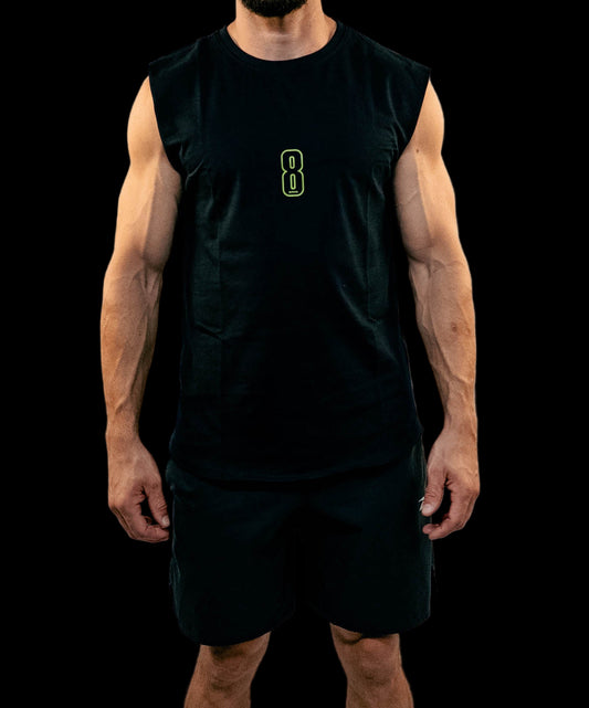 Tank Noir et Kaki OverSize Men 046