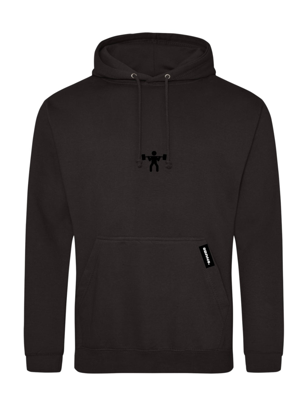 Hoodies LADDER Black 8BRNS Unisex 023
