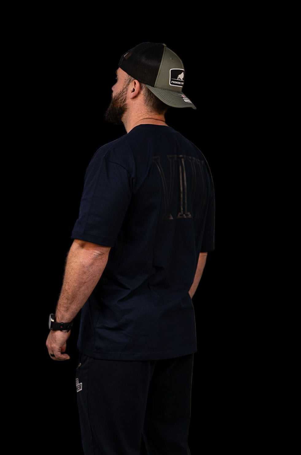 T-shirt VIII Heavy OverSize Marine unisexe