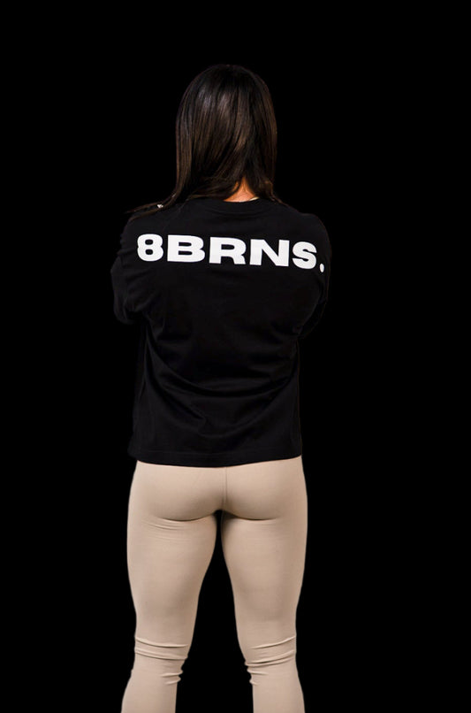 T-Shirt OverSize Flow Noir Back To B. Women