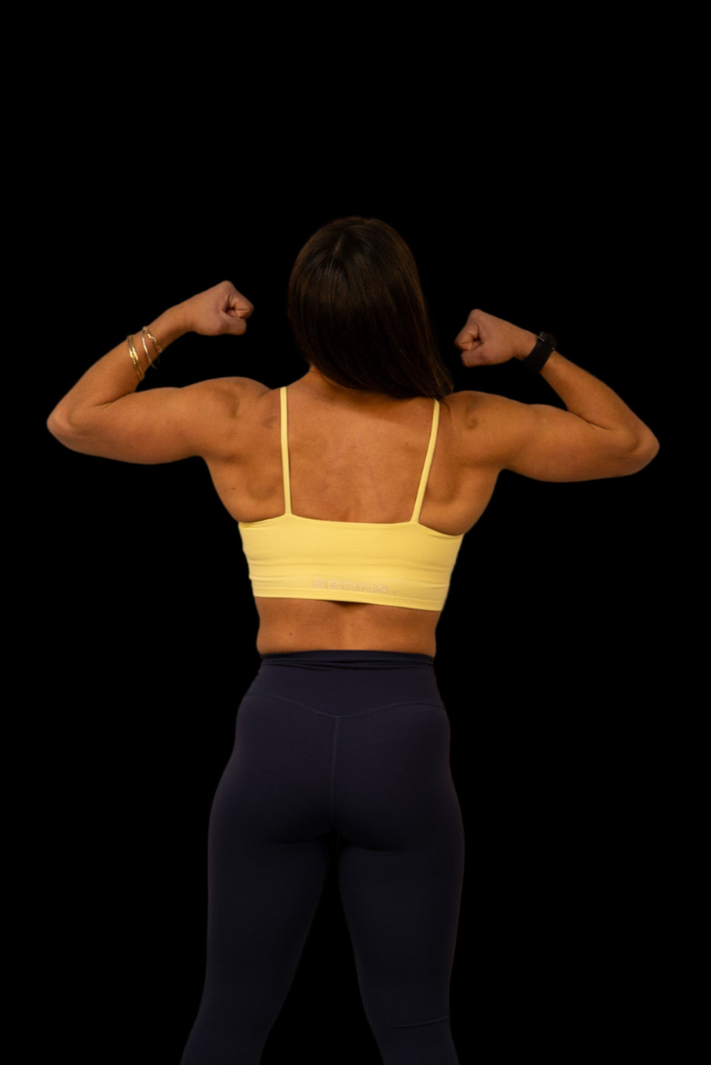 Brassière Jaune Longue