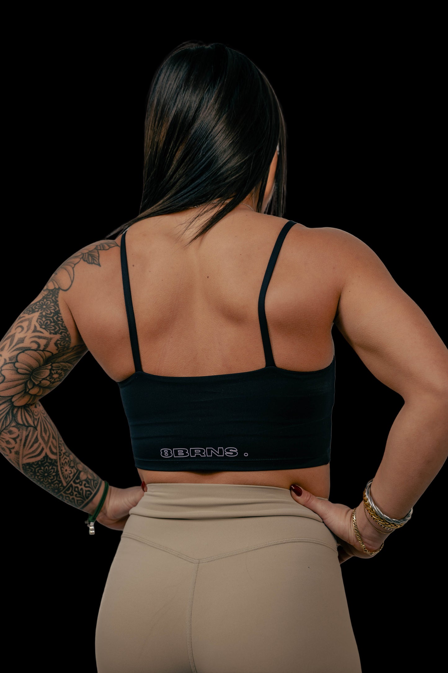 Brassière Noir Longue