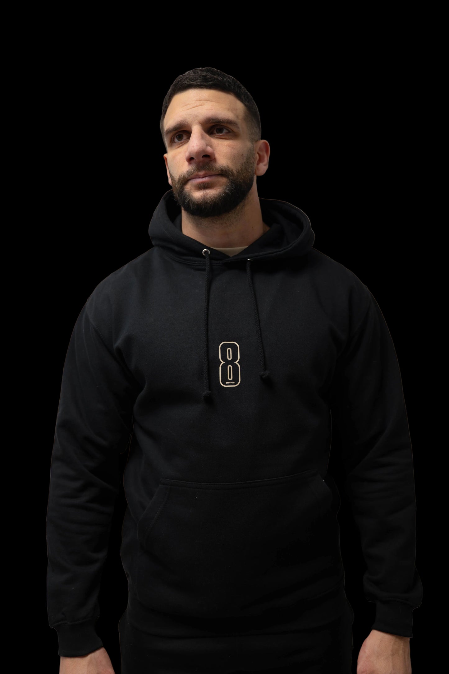 Pull à capuche Black & Sand Unisexe