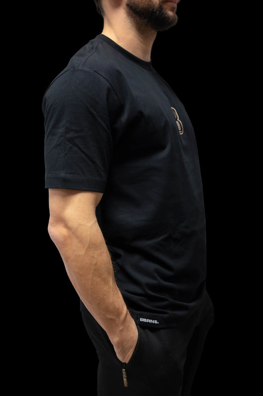 T-Shirt Black & Sand men