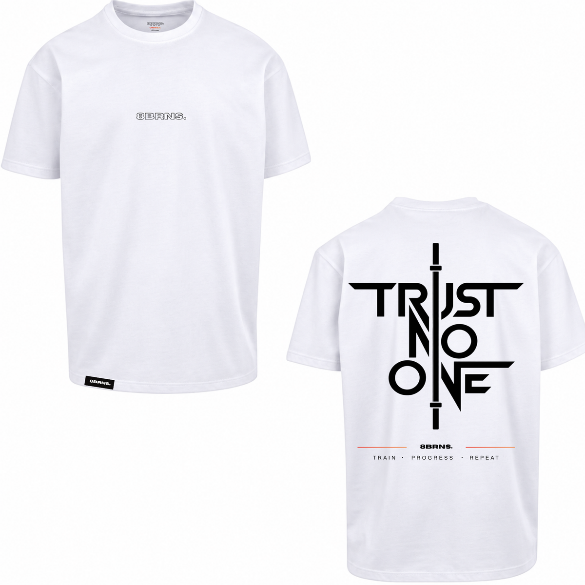 Drop Trust No One T-Shirt Oversize Unisexe