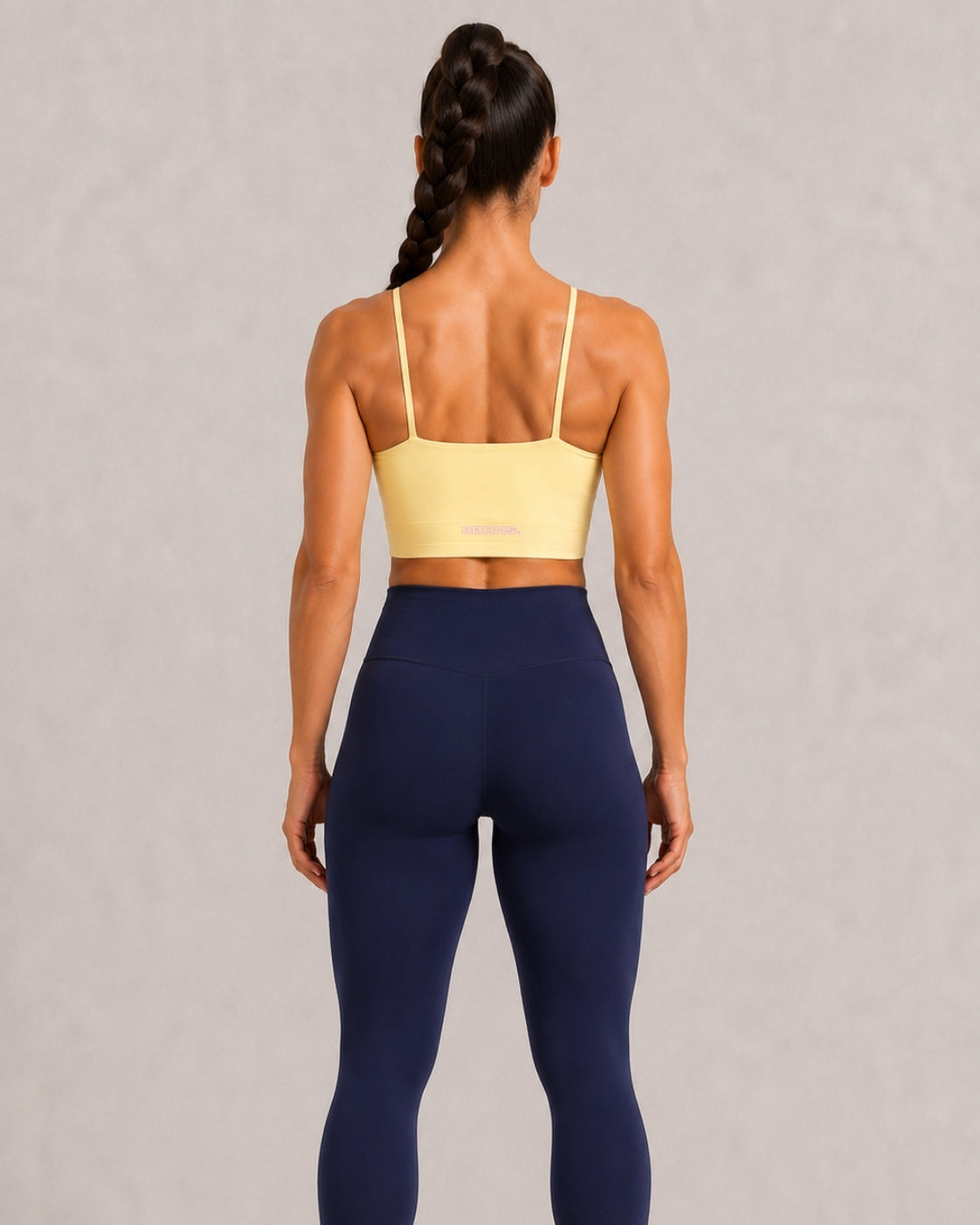 Brassière Jaune Longue
