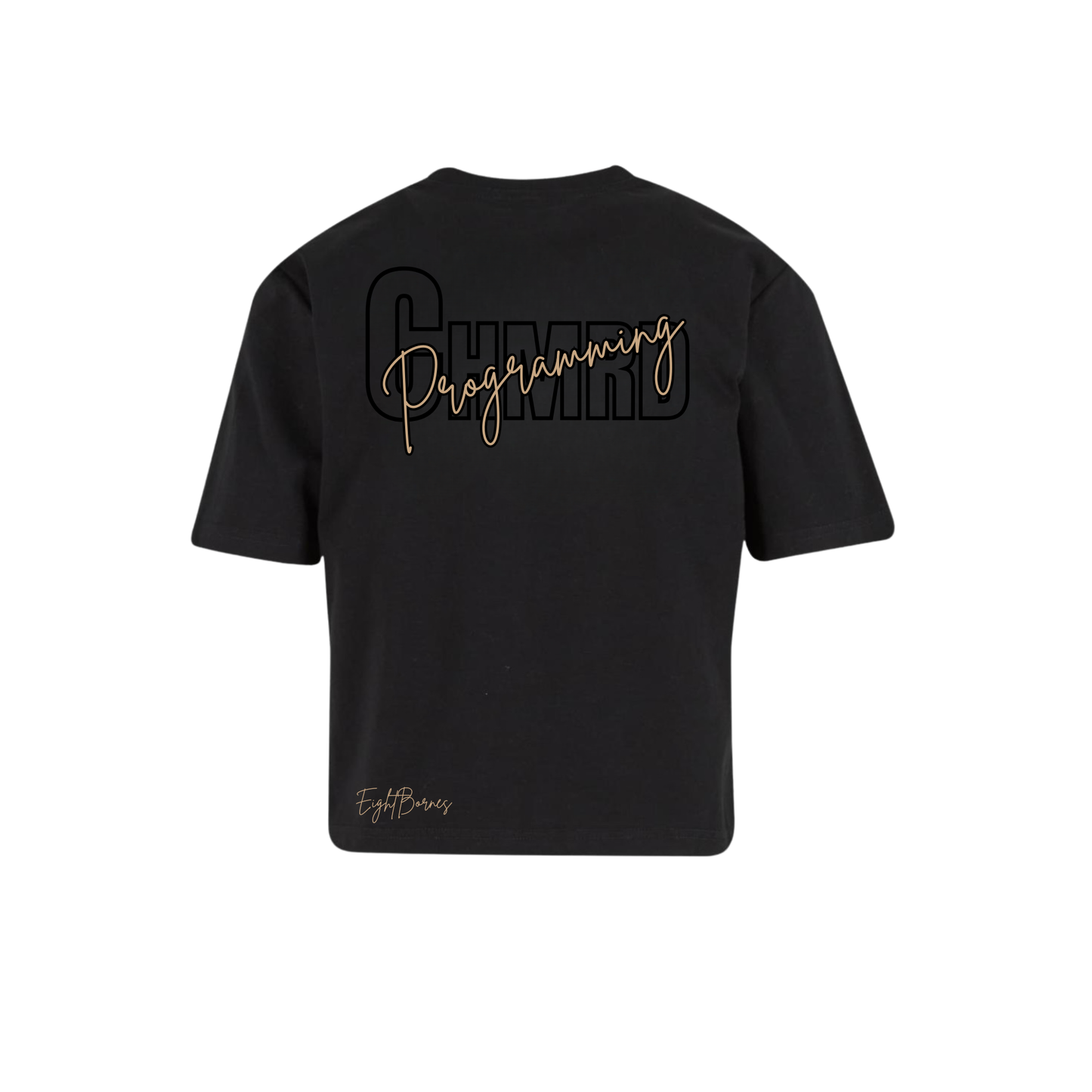 T-shirt Boxy Women "CHMRD Programming"