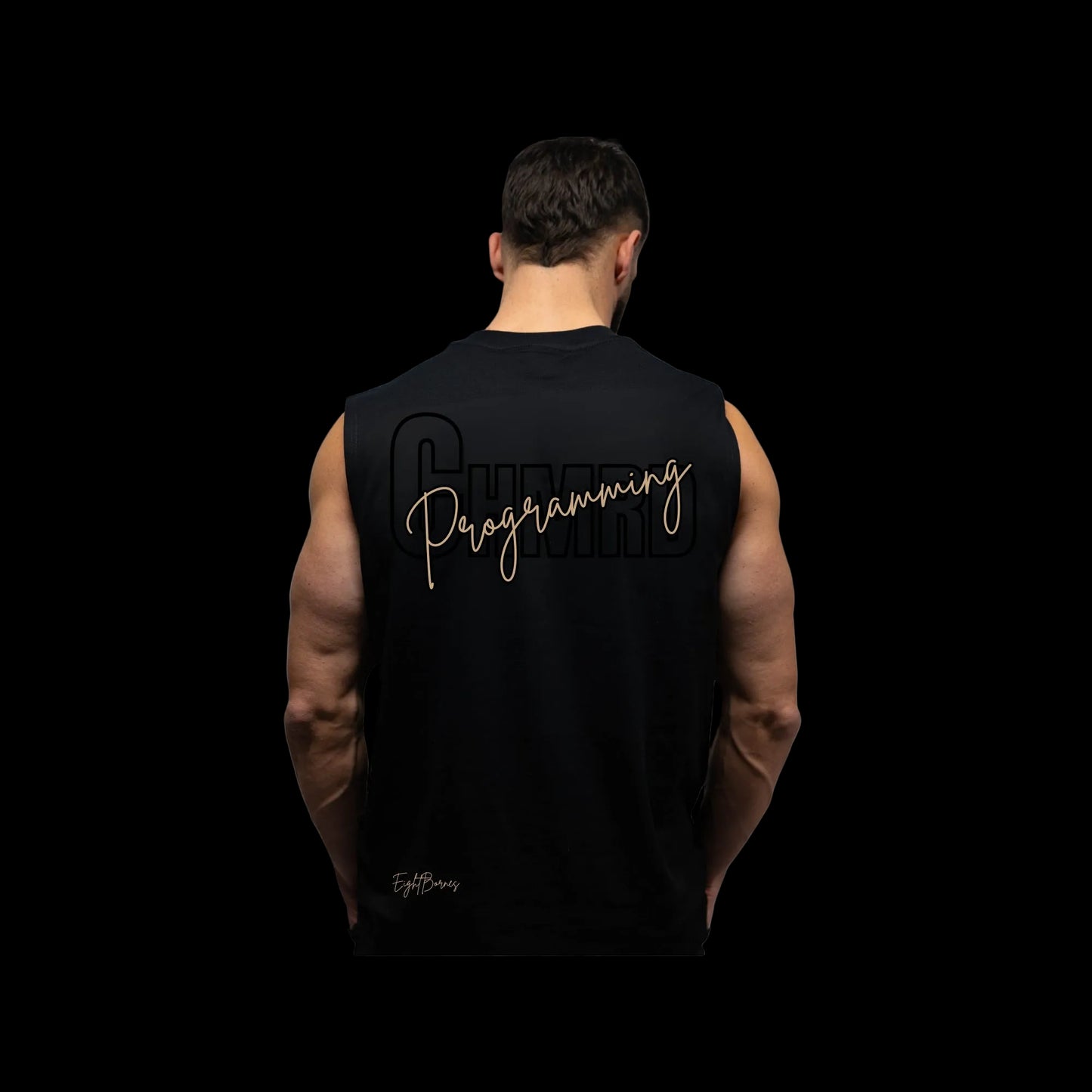 Tank OverSize Noir Men "CHMRD Programming"