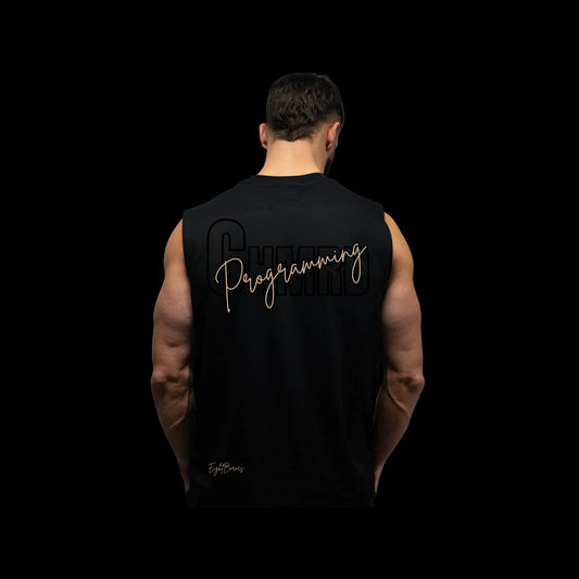 Tank OverSize Noir Men "CHMRD Programming"