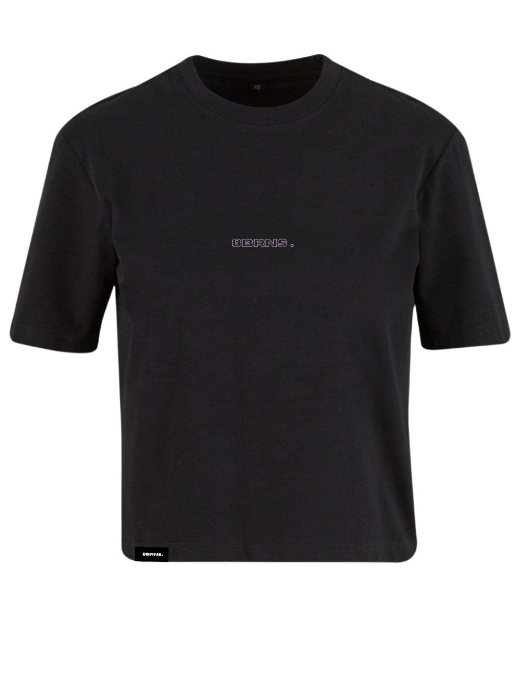 T-Shirt Crop 8BRNS Gang Black & Purple Women