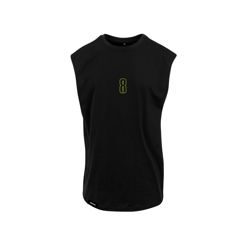 Tank Noir et Kaki  OverSize Men 046