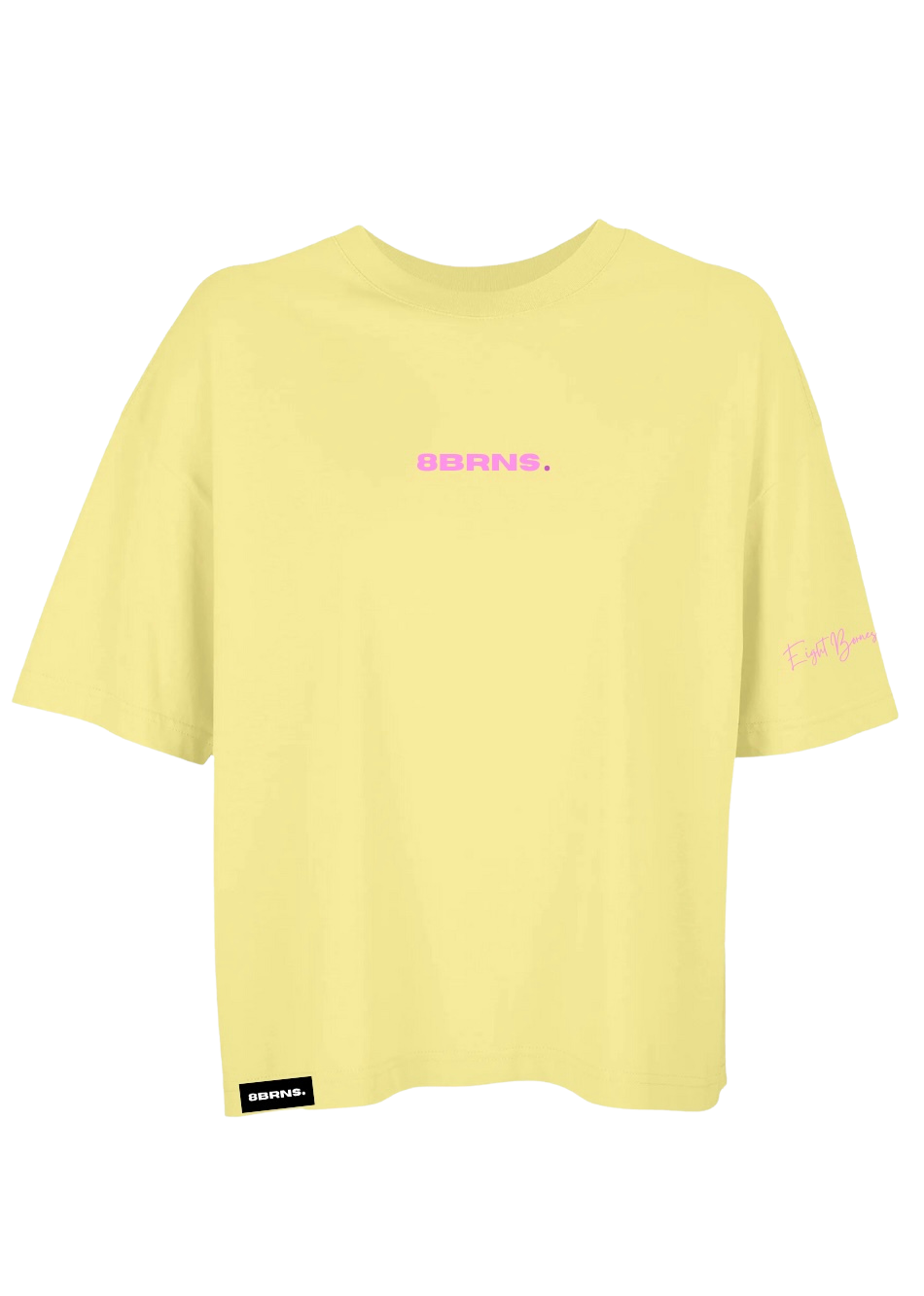 T-Shirt Oversize Women Yellow 089
