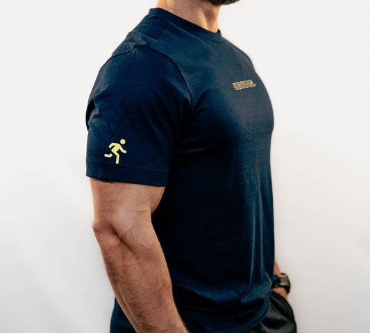 T-Shirt Blue Navy Men 007