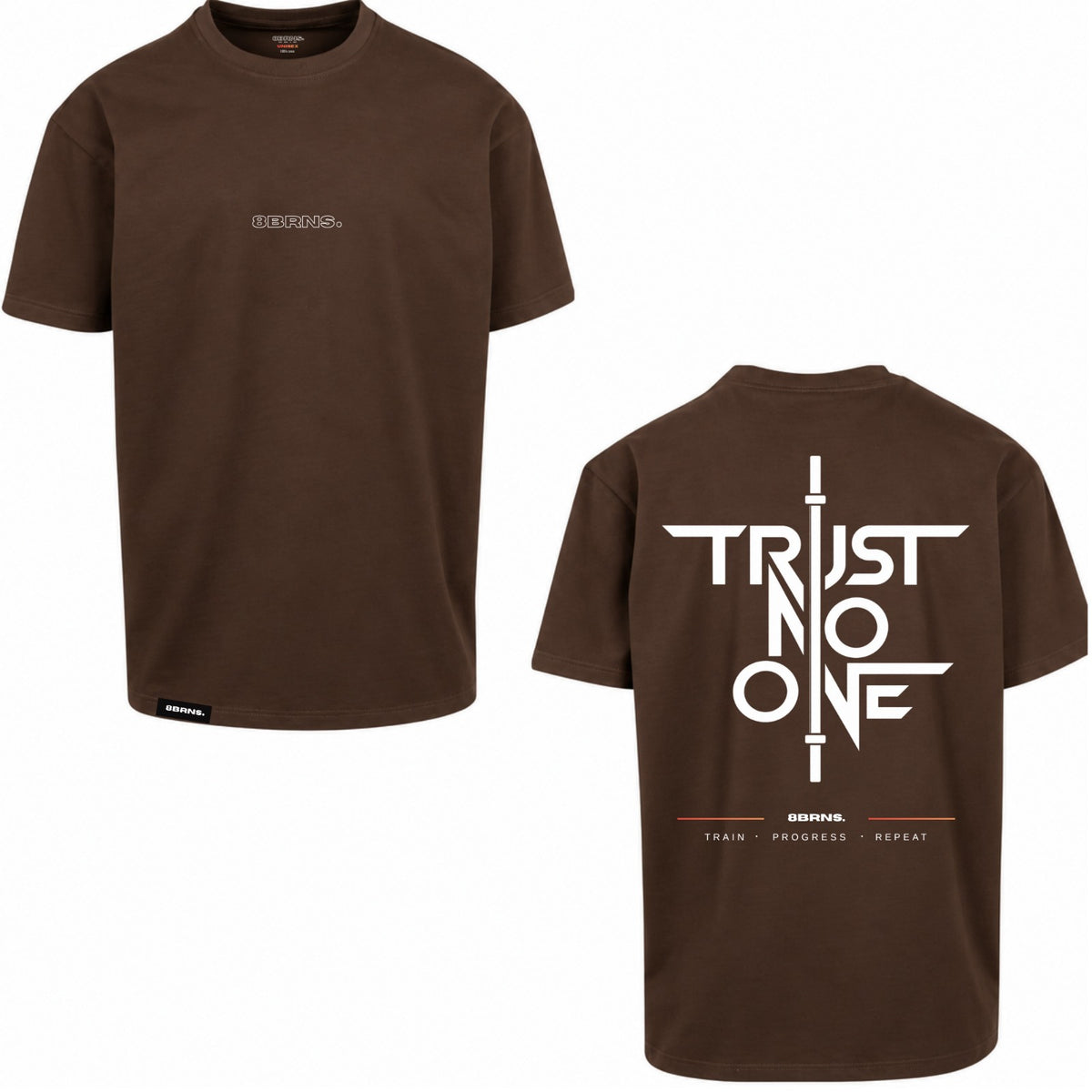 Drop Trust No One T-Shirt Oversize Unisexe