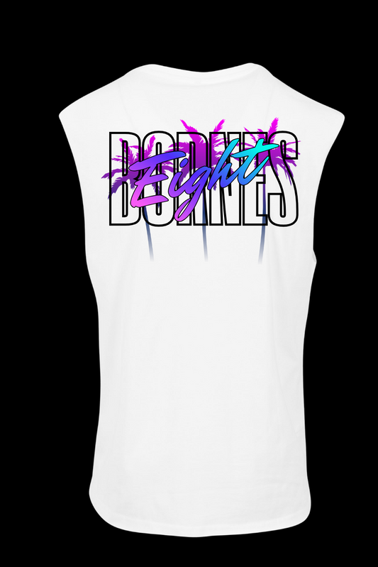 Tank OverSize Blanc Men "Miami"