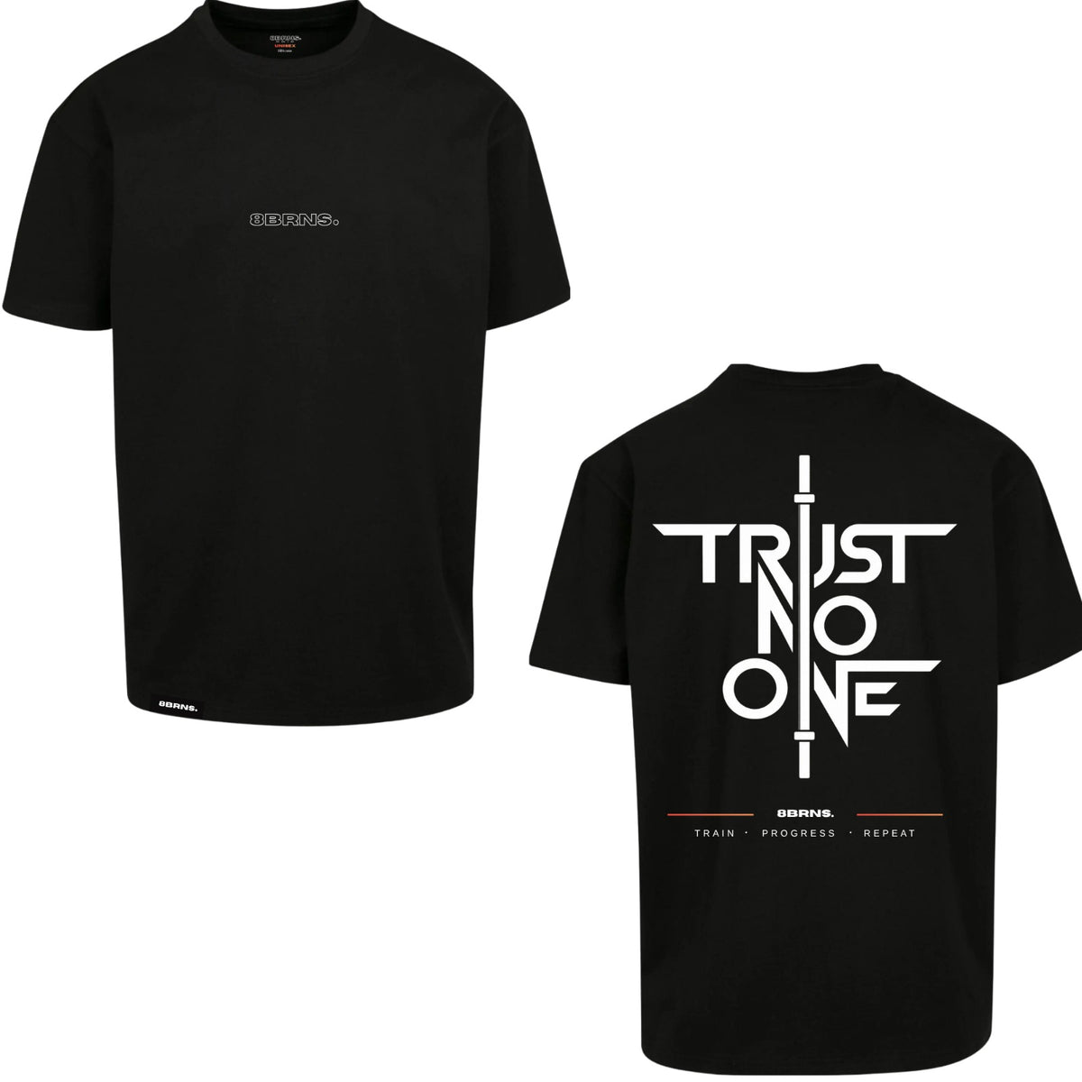 Drop Trust No One T-Shirt Oversize Unisexe