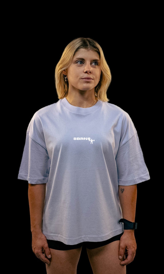 T-Shirt Boxy Oversize Weight Lilas Women 048
