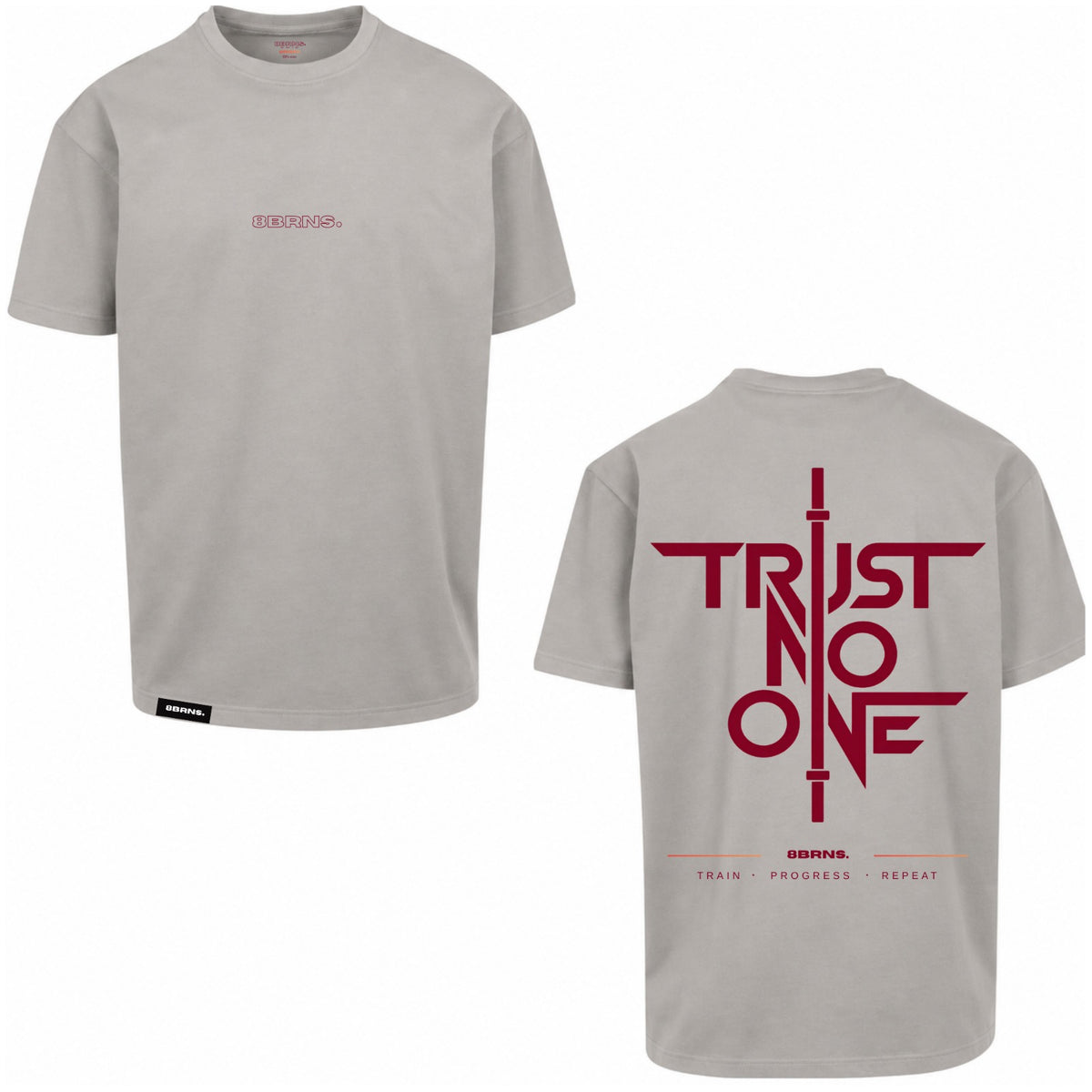 Drop Trust No One T-Shirt Oversize Unisexe