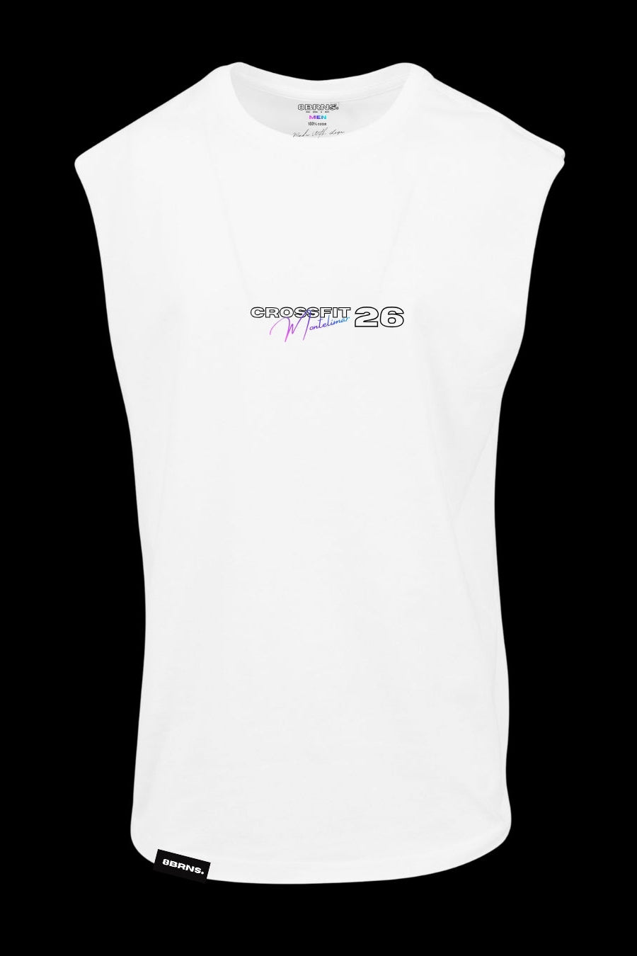 Tank OverSize Blanc Men "Miami" X CF Montelimar