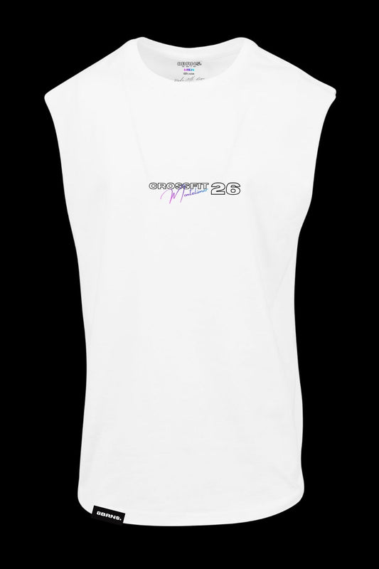 Tank OverSize Blanc Men "Miami" X CF Montelimar
