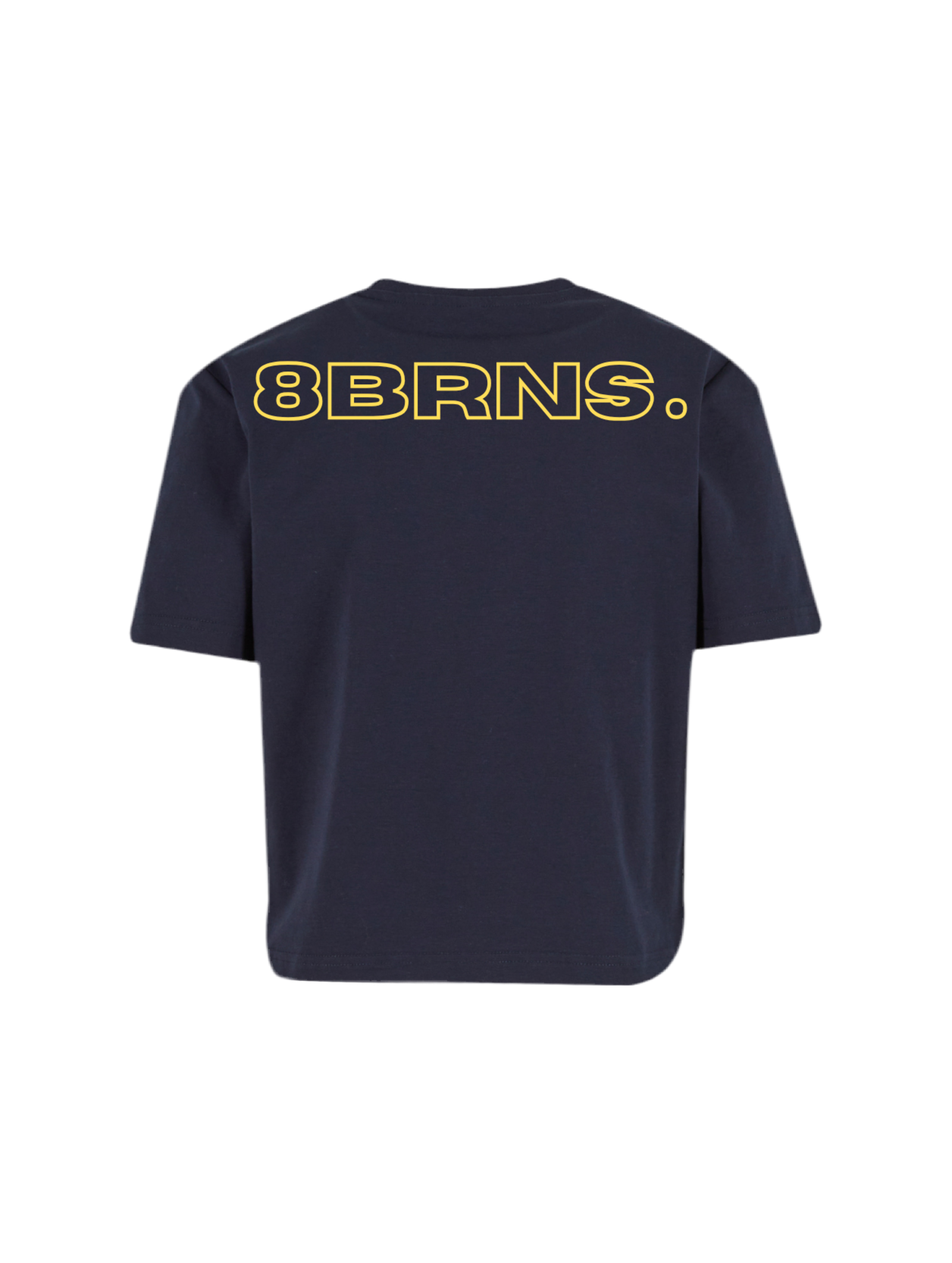 T-Shirt Crop Women Back To B. Marine 070