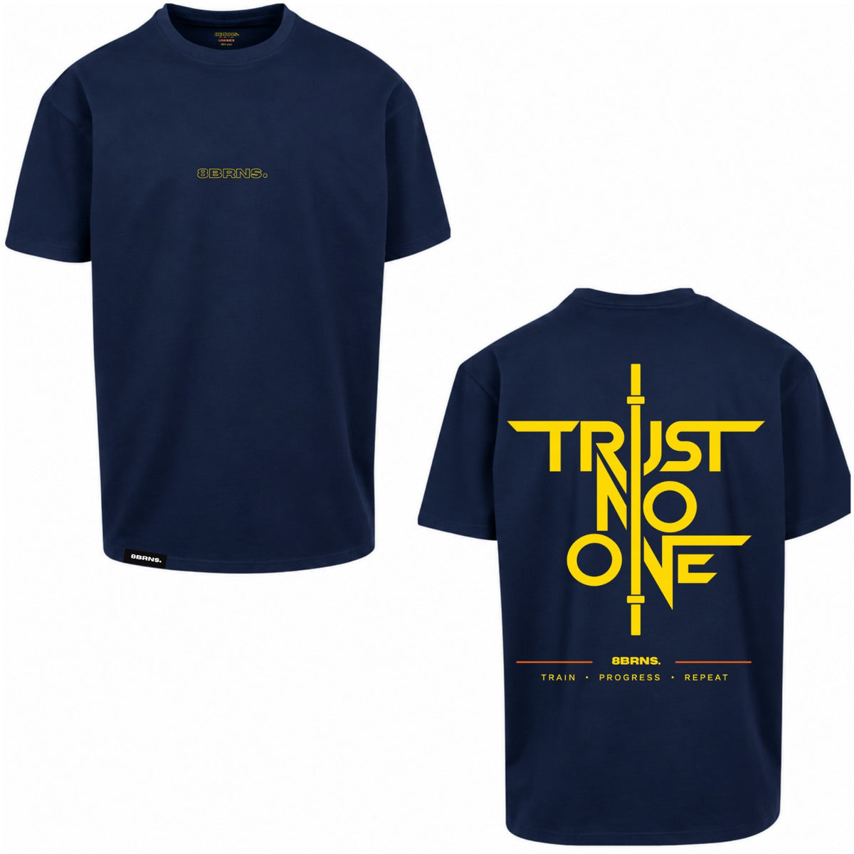 Drop Trust No One T-Shirt Oversize Unisexe
