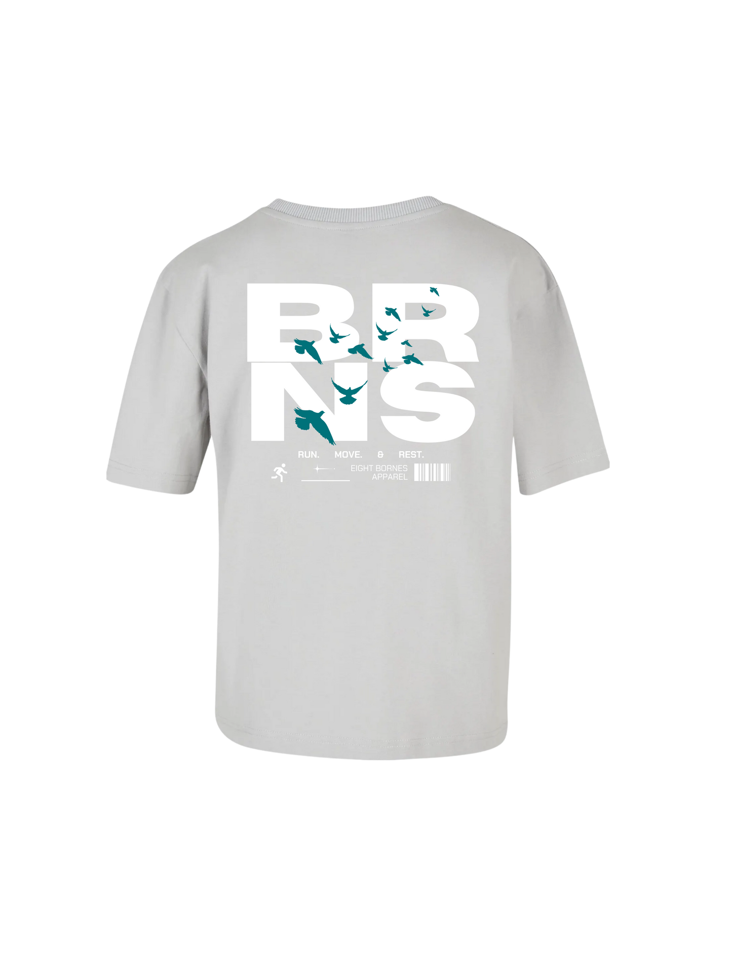 T-Shirt Oversize Women Bird 076