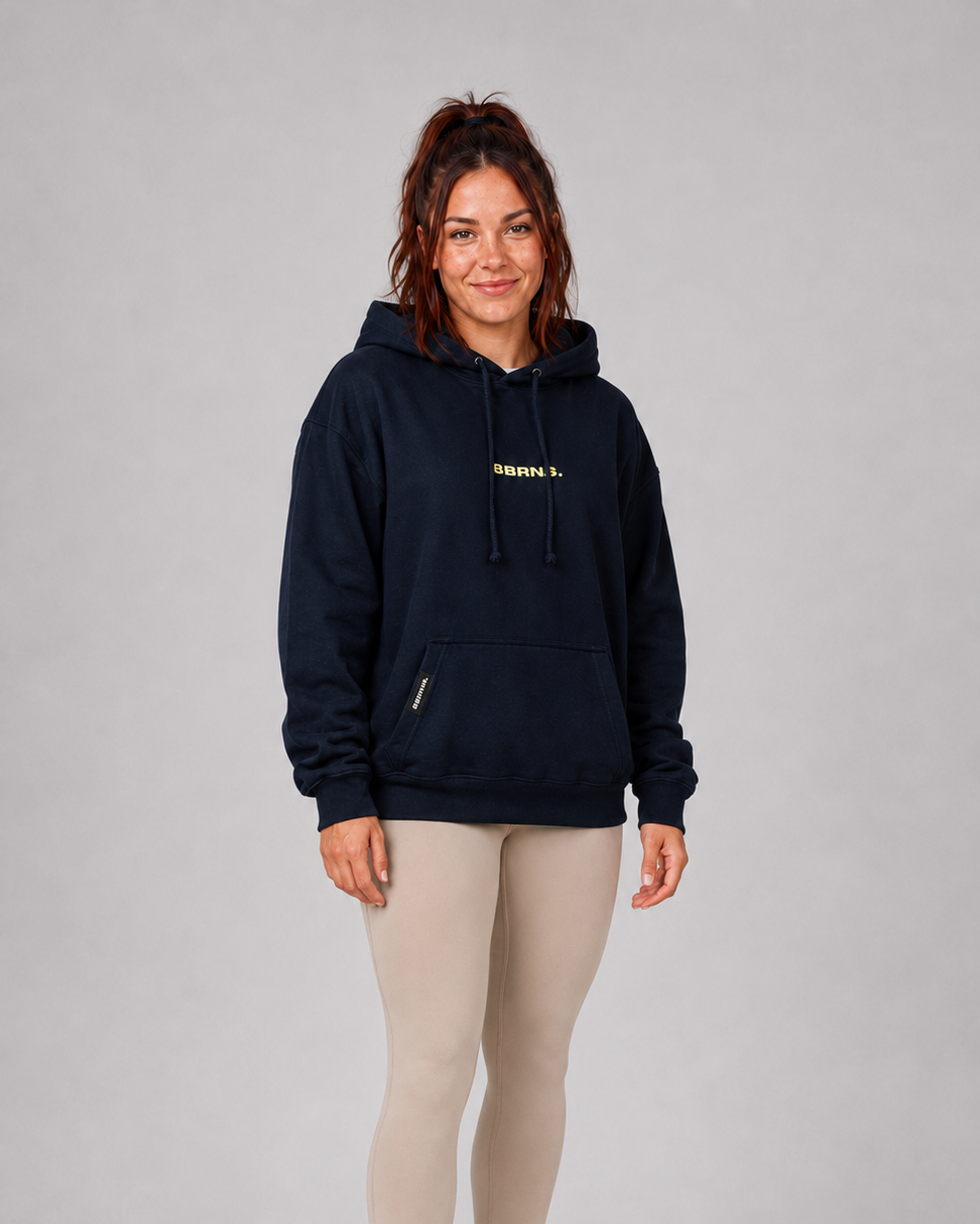 Sweat à capuche Birds Marine Unisex