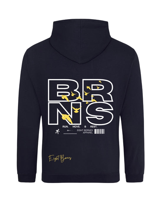 Hoodies Birds Marine 8BRNS Unisex 039