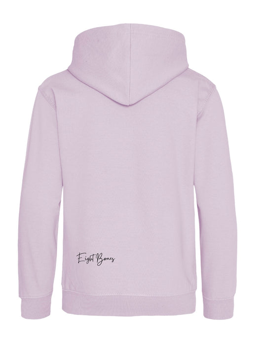 Hoodies Embroidered Lilas 8BRNS Unisex 031