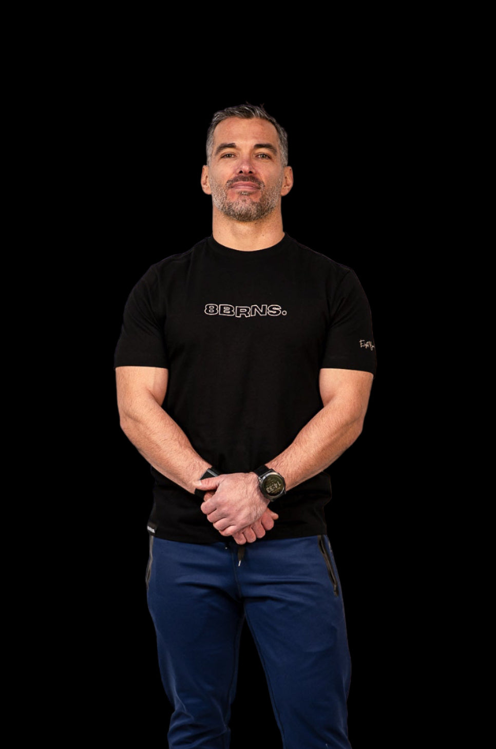 T-Shirt Black 8BRNS. Men