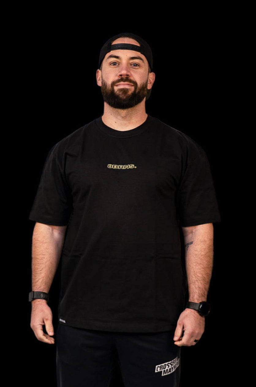 T-Shirt Heavy OverSize Gang Black & Yellow Unisex